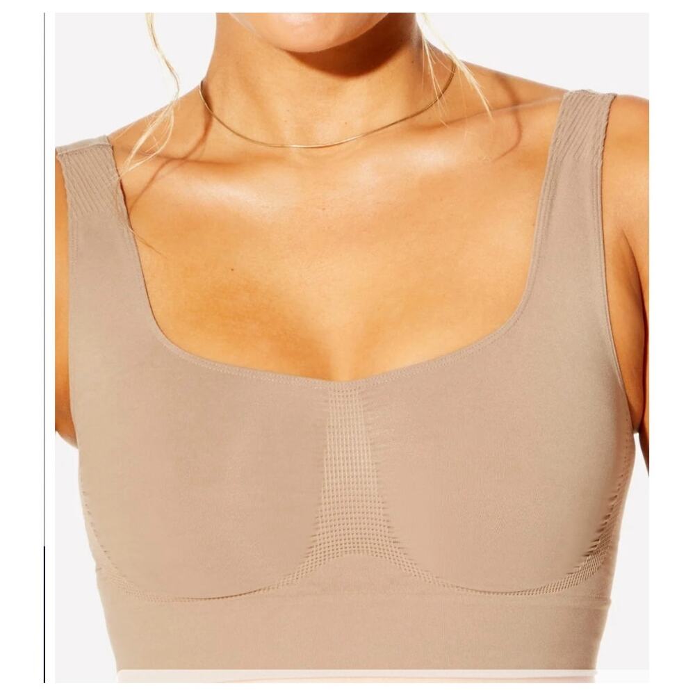 Yitty Nearly Naked Shaping Midi Bra | Size: M/L FITS SMALL | Moody Bi*ch Taupe